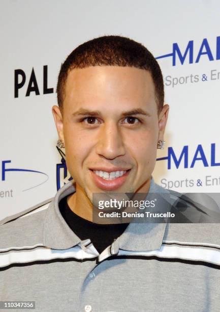 Professional basketball player Mike Bibby arrives at Gavin Maloof's housewarming party at his private residence on October 25, 2007 in Las Vegas,...