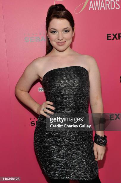 Jennifer Stone arrives at Hollywood Life's 6th Annual Hollywood Style Awards sponsored by Express held at the Armand Hammer Museum on October 11,...