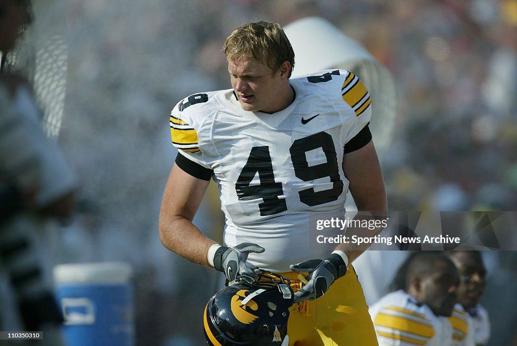 NCCA 2005 Football: Iowa Hawkeyes at Iowa State