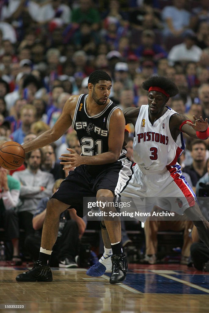 NBA FINALS: Pistons vs Spurs Game 5