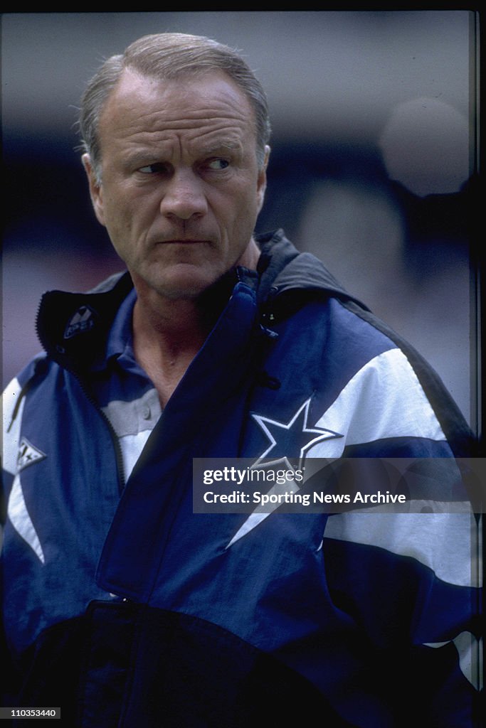 Head coach Barry Switzer of the Dallas Cowboys. News Photo - Getty Images