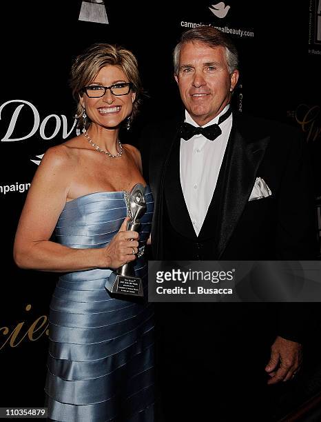 Ashleigh Banfield and Jack Ford attends the 33rd Annual American Women In Radio & Television Gracie Allen Awards at the Marriott Marquis on May 28,...
