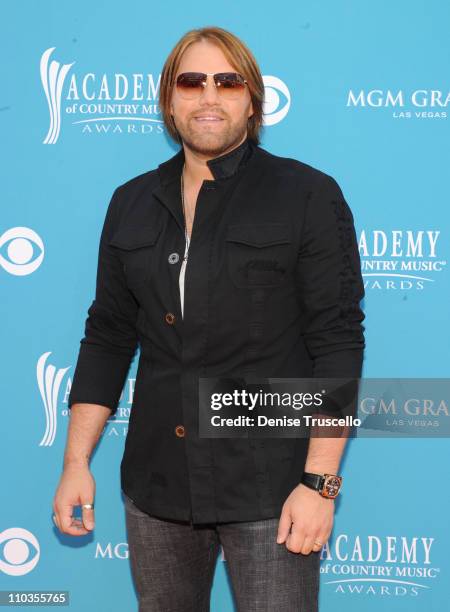 Musician James Otto arrives for the 45th Annual Academy of Country Music Awards at the MGM Grand Garden Arena on April 18, 2010 in Las Vegas, Nevada.