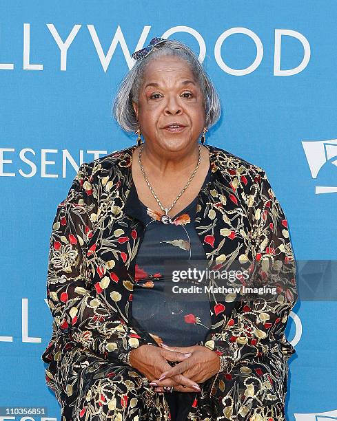 Actress Della Reese arrives at the Hollywood Bowl Opening Night Gala on June 20, 2008 in Hollywood, California.