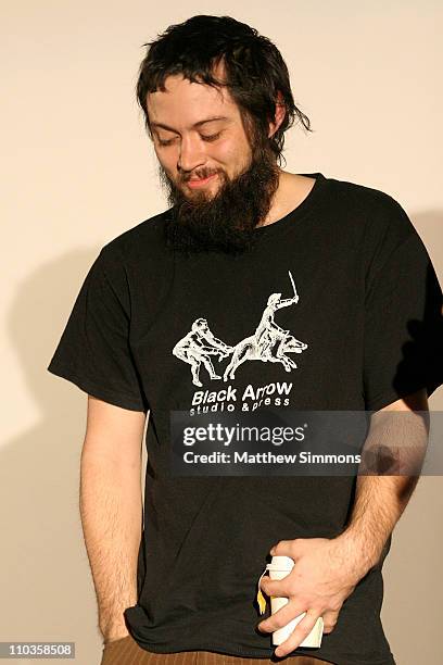 Brent Green attends the Califone and Brent Green Performance during the 2008 Sundance Film Festival at the New Frontier on Main on January 18, 2008...