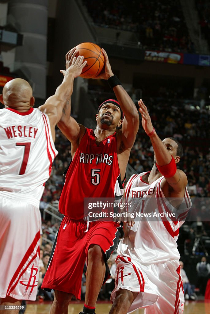 2005 NBA: Toronto Raptors at Houston Rockets
