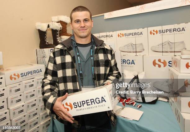Actor Jason Ritter at the Kari Feinstein Sundance Style Lounge on January 16, 2009 in Park City, Utah.