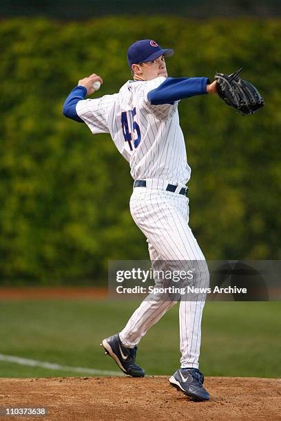 May 17, 2006; Chicago, IL, USA; The Washington D.C. Nationals against the Chicago Cubs Sean Marshall in Chicago. The Cubs won 5-0.