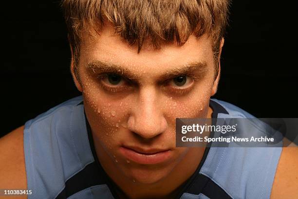 Oct 12, 2006; Chapel Hill, NC, USA; University of North Caraolina sophomore TYLER HANSBROUGH brings an intensely competitive spirit to an already...