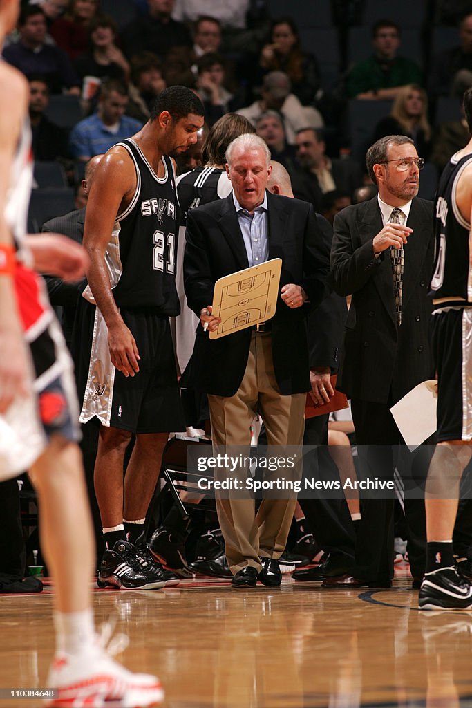 NBA: Spurs vs Bobcats 96-76