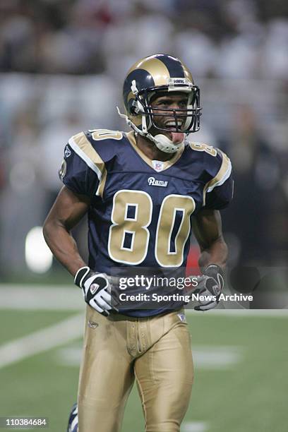 Dec 11, 2006; St Louis, MO, USA; The Chicago Bears against the St Louis Rams' ISAAC BRUCE in St Louis, MO. The Bears won 42-27.