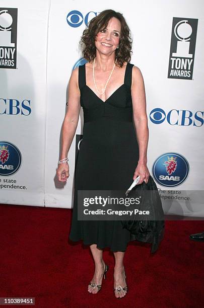 Sally Field during 59th Annual Tony Awards - Red Carpet Arrivals at Radio City Music Hall in New York City, New York, United States.