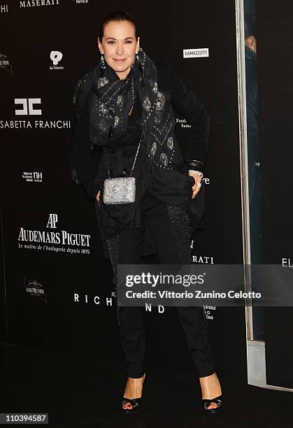 Barbara D'Urso attends the "Fundaction Privada Samuel Eto'o" Charity Event Red Carpet on March 17, 2011 in Milan, Italy.