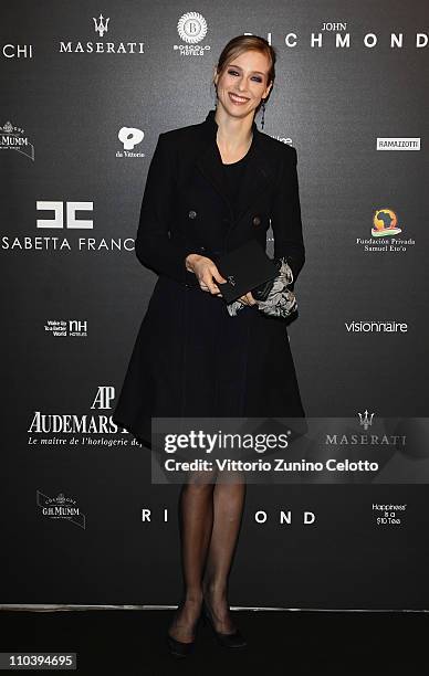 Nora Mogalle attends the "Fundaction Privada Samuel Eto'o" Charity Event Red Carpet on March 17, 2011 in Milan, Italy.