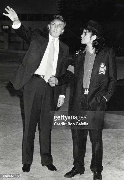 Michael Jackson and Donald Trump