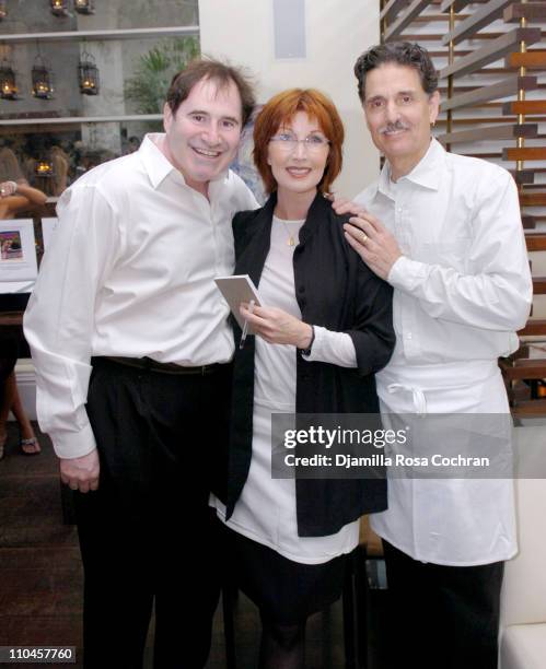 Richard Kind, Joanna Gleason and Chris Sarandon during Celebrity Waiters Serve Up Sapa's Southeast Asian Cuisine to Benefit Project A.L.S. At Sapa...