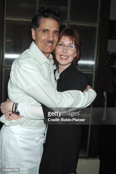 Chris Sarandon and wife Joanna Gleason during Celebrities Wait Tables To Benefit Project ALS at Sapa in New York City, New York, United States.