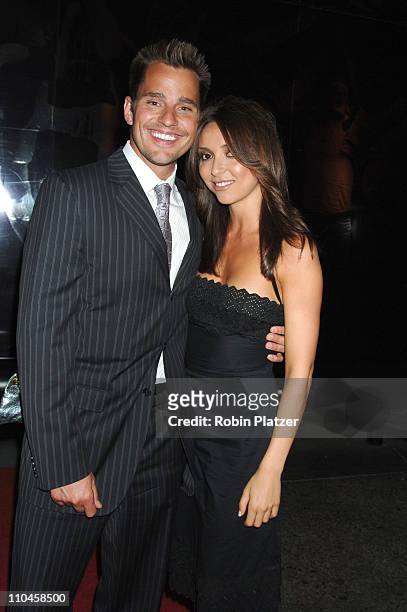 Bill Rancic and new girlfriend Giuliana DePandi during 31st Annual American Women in Radio & Television Gracie Allen Awards - Red Carpet at Marriot...