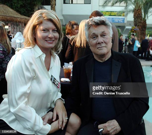 Jill and Tony Curtis during BODIES...THE EXHIBITION - Opening Party at Tropicanna Hotel and Casino Resort in Las Vegas, Nevada.