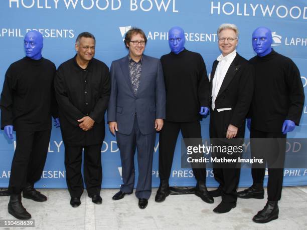 Blue Man Group with Andre Watts, James Spader and John Mauceri