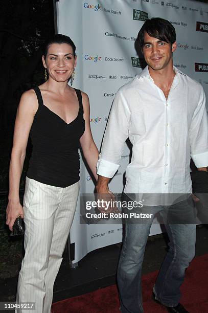 Julianna Margulies and guest during The Public Theatres Summer Gala Honoring Meryl Streep and Kevin Kline and Opening Night of MacBeth at Central...