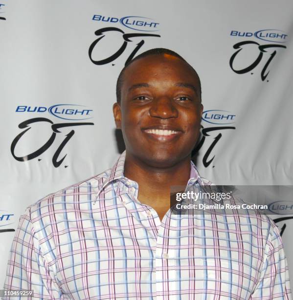 Kwame Jackson during The Bud Light Overtime 2nd Annual Draft Party, hosted by Carmelo Anthony and DJ Clue at Pacha in New York City, New York, United...