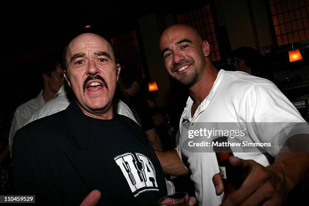 Reggie Bannister, Enrique Almeida during 2006 Los Angeles Film Festival - "Last Rites" party at Tengu at Tengu in Los Angeles, California, United...