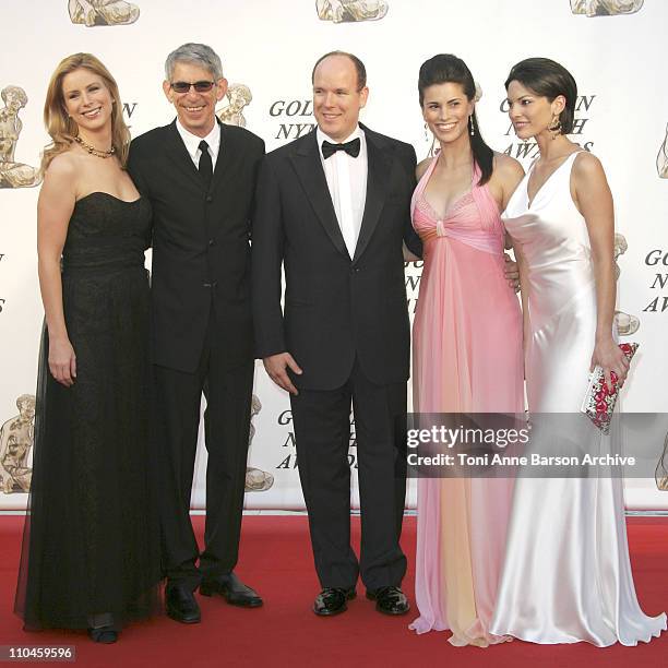 Diane Neal, Richard Belzer, HSH Prince Albert II of Monaco, Milena Govich and Alana De La Garza