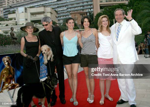 Richard Belzer and Wife, Milena Govich, Alana de la Garza, Diane Neal and Dick Wolf