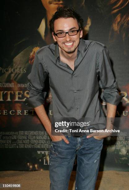 Christophe Willem, Winner of "La Nouvelle Star" during "Pirates of The Caribbean: Dead Man's Chest" Paris Premiere at Gaumont Marignan Theater in...