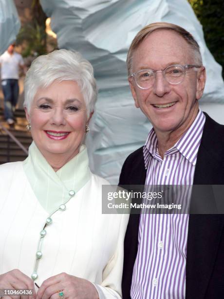 Shirley Jones and David Kenin, EVP, Programming, Hallmark Channels