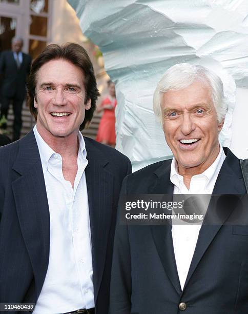 Barry Van Dyke and Dick Van Dyke during Hallmark Channel TCA Party - July 12, 2006 at Ritz Carlton Huntington Hotel in Pasadena, California, United...