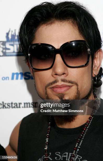 Dave Navarro during "Rockstar: Supernova Season 2" Premiere Party at The Roxy in Los Angeles, California, United States.