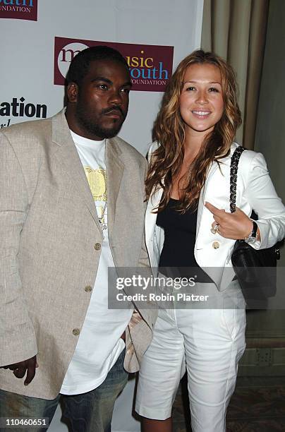 Rodney Jerkins and wife Joy Enriquez during Antonio "L.A." Reid Receives The UJA-Federation Of New York's Music Visionary Award - July 18, 2006 at...