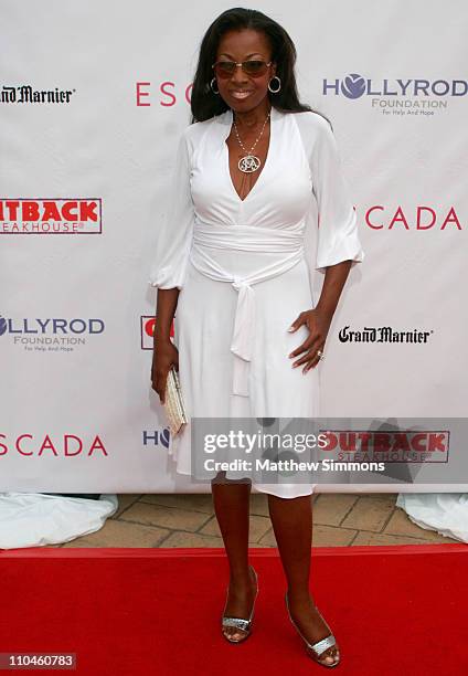 Star Jones Reynolds during Eighth Annual Hollyrod DesignCure - July 22, 2006 at Private Residence in Beverly Hills, California, United States.