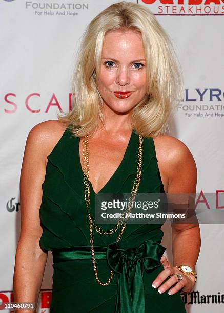 Cheryl Woodcock during Eighth Annual Hollyrod DesignCure - July 22, 2006 at Private Residence in Beverly Hills, California, United States.