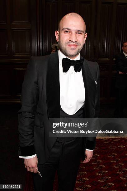 Hovannes Pogosyan attends the Dolce&Gabbana and Martini dinner at the Italian Ambassador's residence on March 17, 2011 in Moscow, Russia.