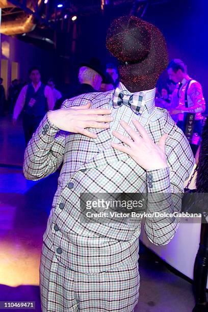 Andrey Bartenev attends the Dolce&Gabbana and Martini Dance Art Garage party on March 17, 2011 in Moscow, Russia.