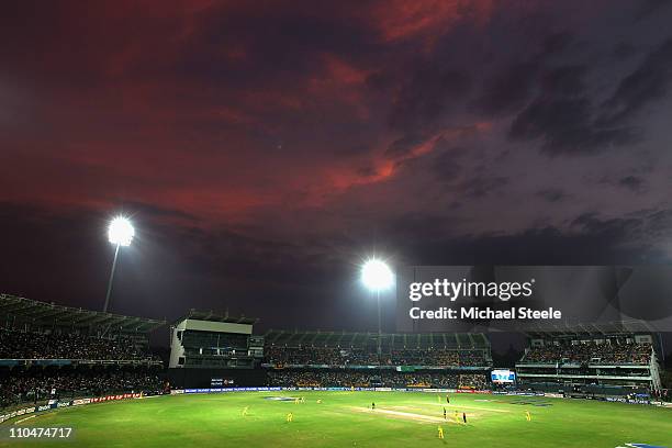 General view during the 2011 ICC World Cup Group A match between Australia and Pakistan at the R. Premadasa Stadium on March 19, 2011 in Colombo, Sri...