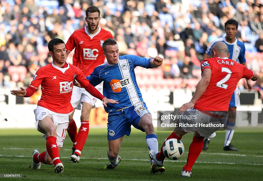 Wigan Athletic v Birmingham City - Premier League