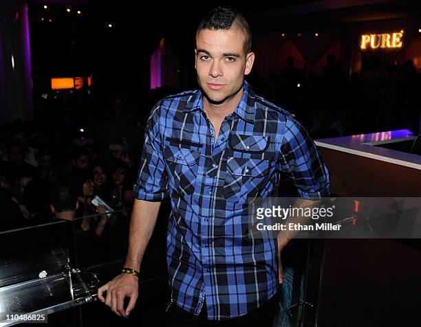 Actor Mark Salling appears at the Pure Nightclub at Caesars Palace early March 20, 2011 in Las Vegas, Nevada.
