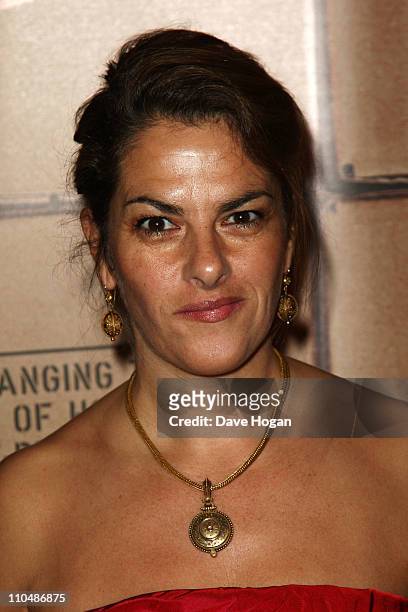 Tracey Emin attends the Cardboard Citizens fundraising dinner held at Christ Church Spitalfields on March 19, 2011 in London, England.