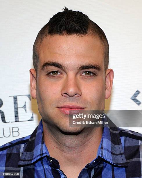 Actor Mark Salling arrives at the Pure Nightclub at Caesars Palace early March 20, 2011 in Las Vegas, Nevada.