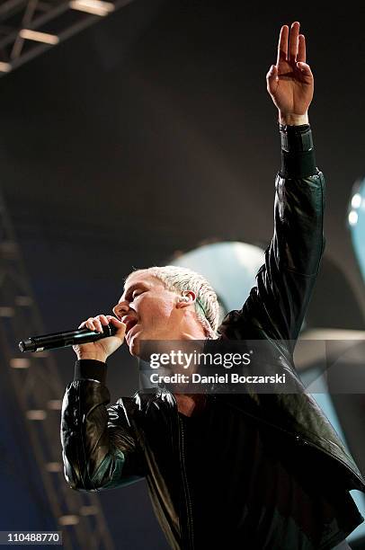 Mr. Hudson performs during VEVO Presents: G.O.O.D. Music at VEVO Power Station on March 19, 2011 in Austin, Texas.