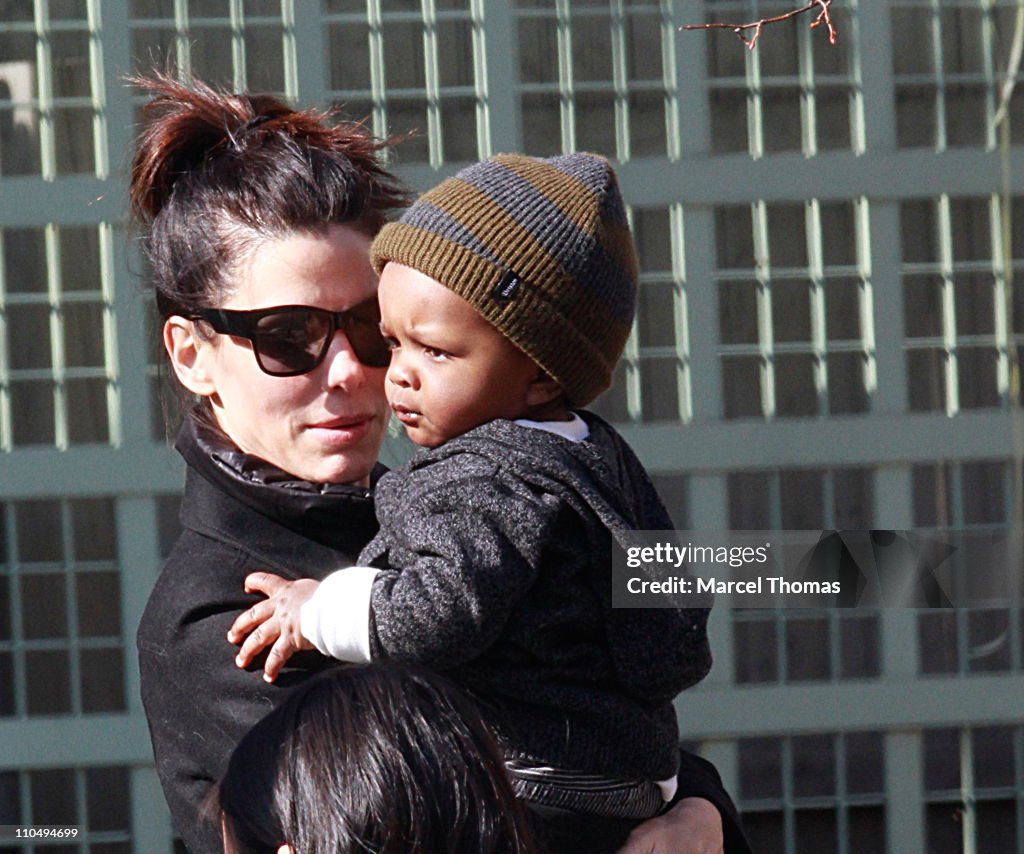 Celebrity Sightings In New York - March 20, 2011