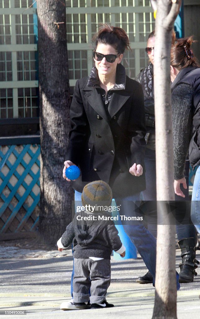 Celebrity Sightings In New York - March 20, 2011