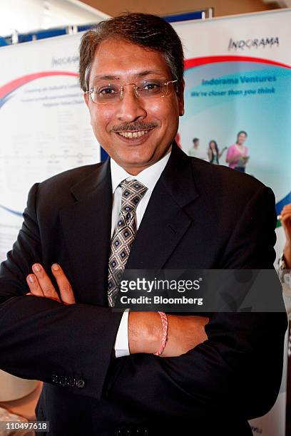 Aloke Lohia, group chief executive officer of Indorama Ventures Pcl, stands for a photograph during a break at the 5th Annual Euromoney Thailand...