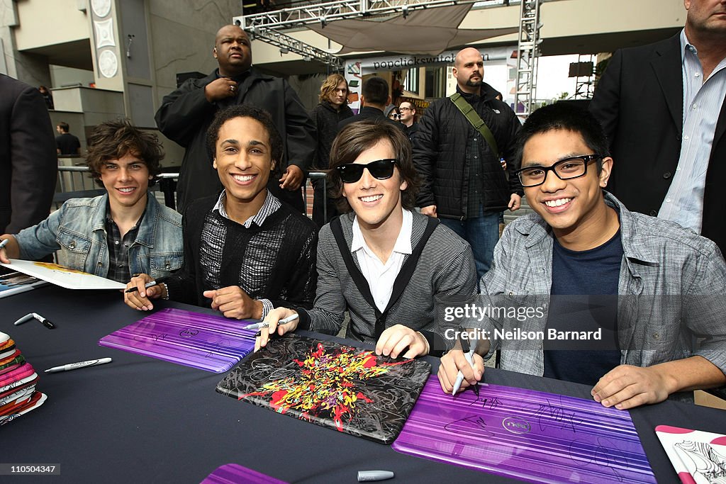 AllStar Weekend Attend Dell Laptop Lid Flash Mob Event