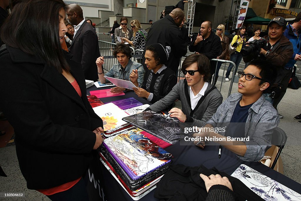 AllStar Weekend Attend Dell Laptop Lid Flash Mob Event