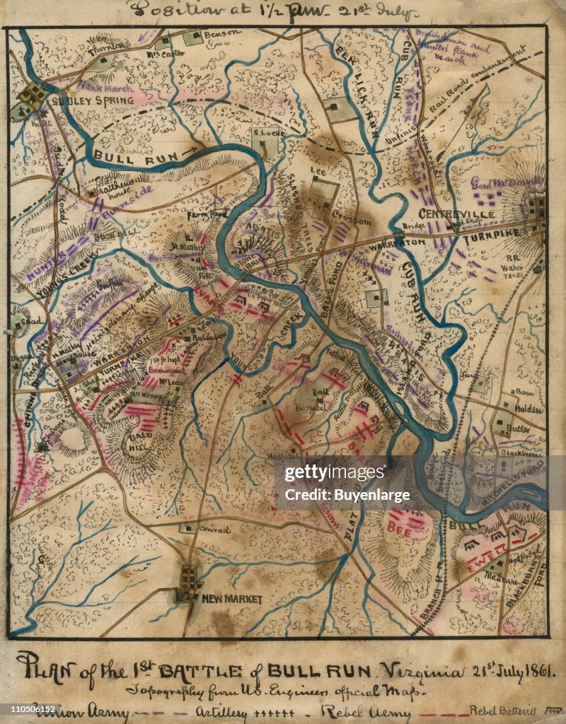 First Battle Of Bull Run, Manassas